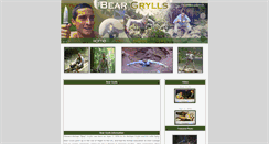 Desktop Screenshot of beargrylls.org