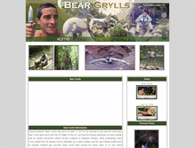Tablet Screenshot of beargrylls.org